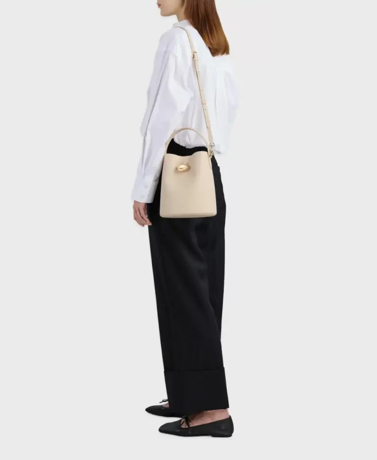 Women Shoulder Bag Egg Bucket - Mushroom Cafune