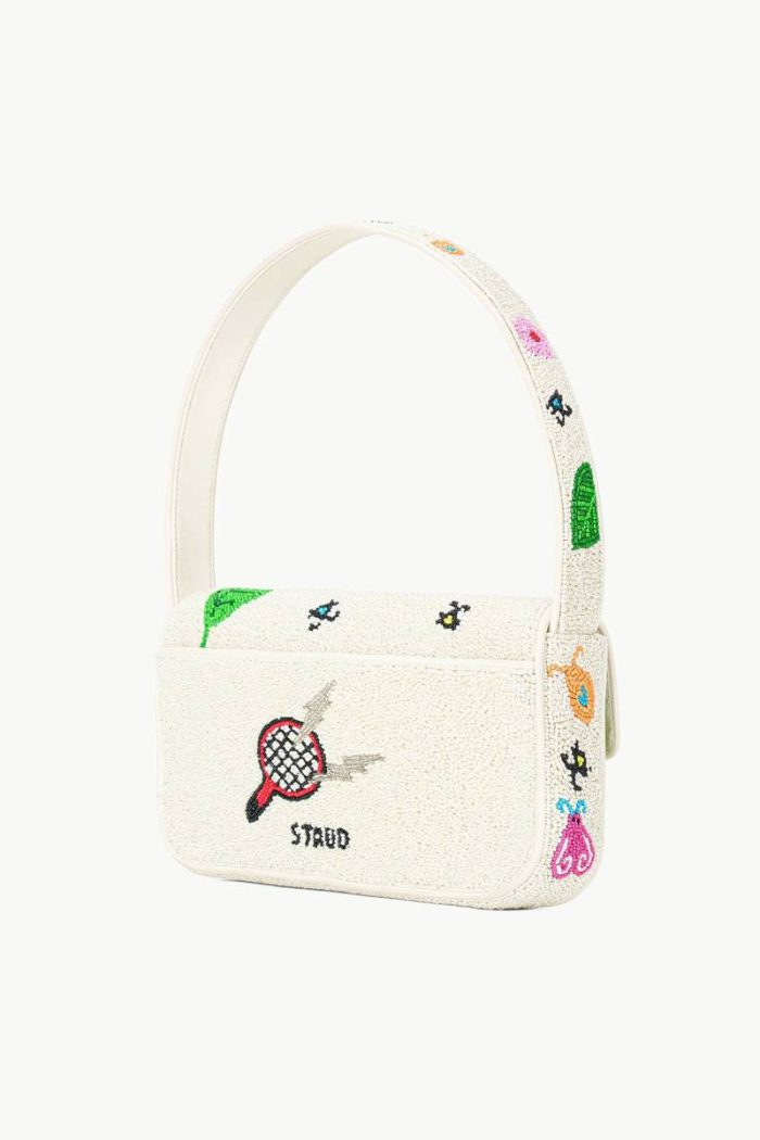 Women Shoulder Tommy Beaded Bag Bug Out Staud