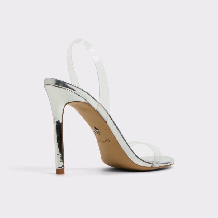 Women Silver Sandals Quinilynn Silver Women's Metallics Aldo