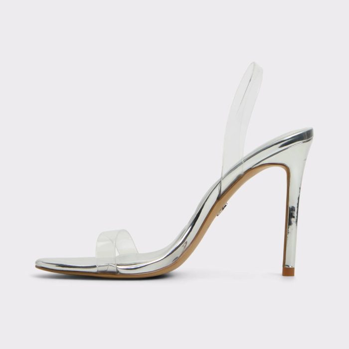 Women Silver Sandals Quinilynn Silver Women's Metallics Aldo
