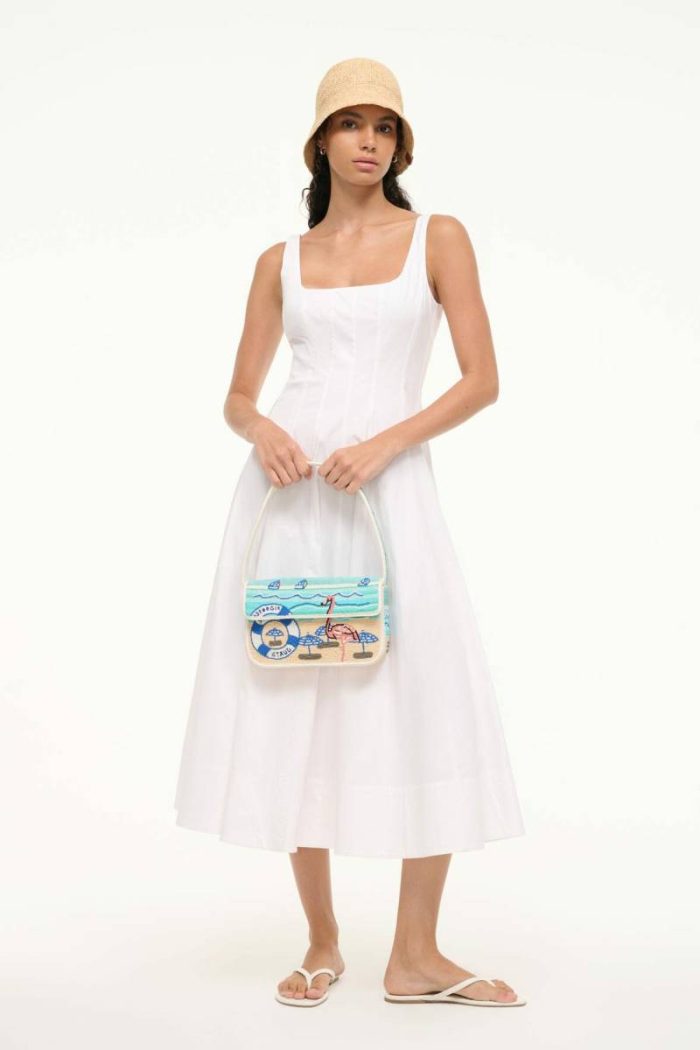 Women St. Regis Tommy Beaded Bag Vacation Scenic Staud Shoulder