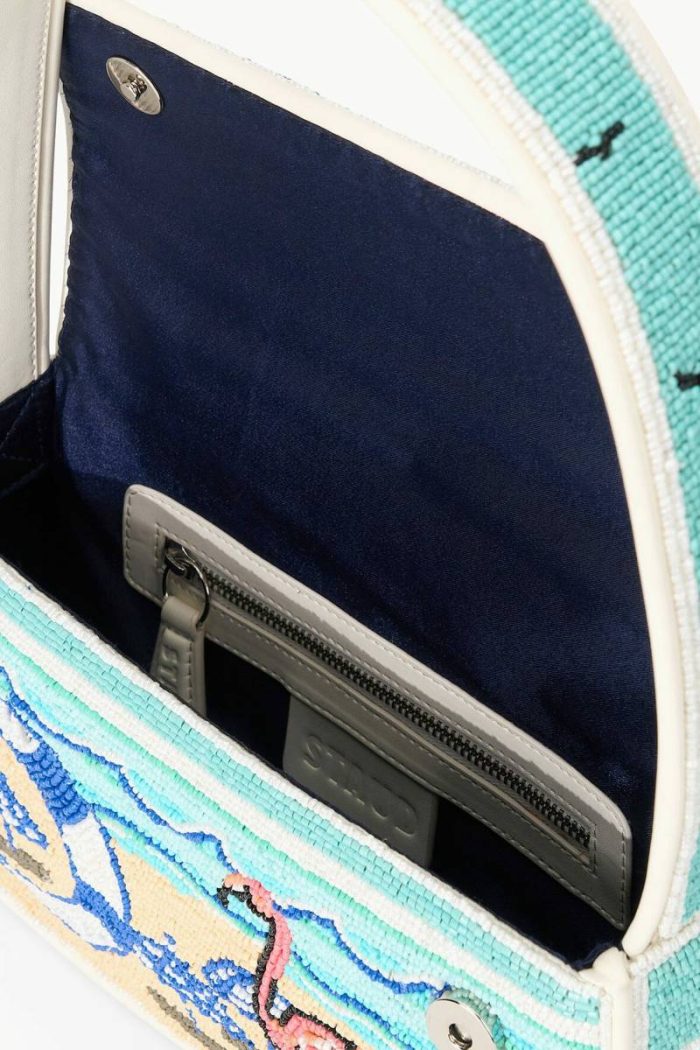 Women St. Regis Tommy Beaded Bag Vacation Scenic Staud Shoulder