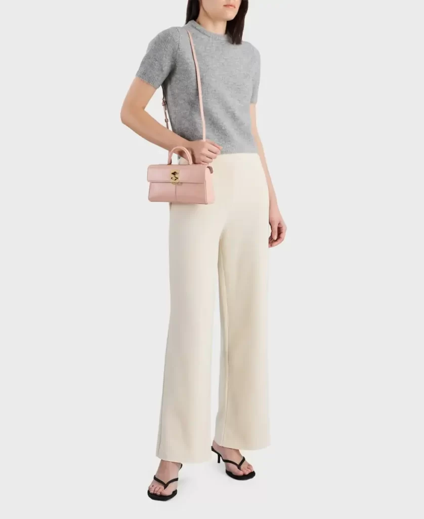Women Stance Wallet - Blush Crossbody Cafune