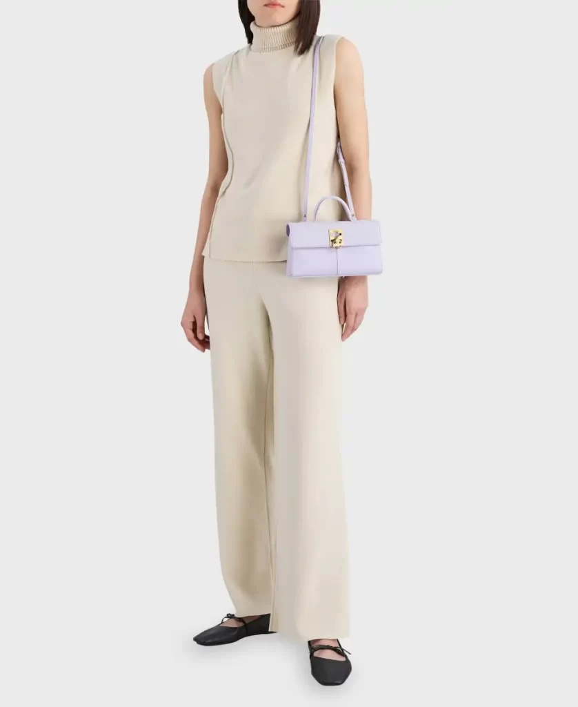 Women Stance Wallet - Lilac Crossbody Cafune