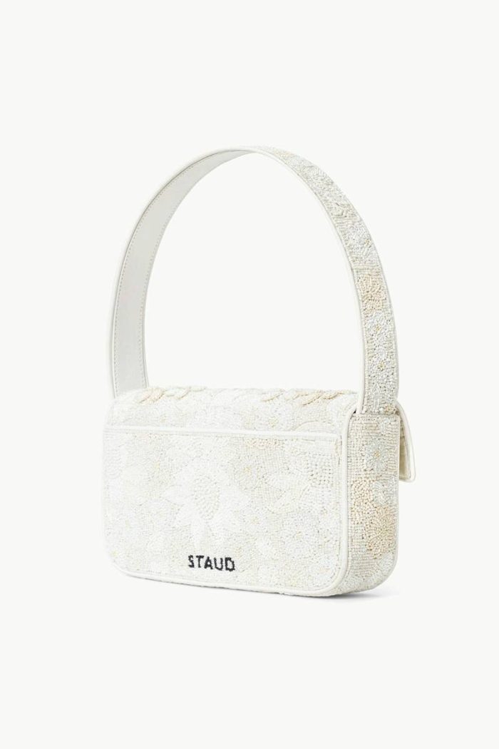 Women Staud Beaded/Novelty Tommy Beaded Bag Garden Party