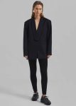 Women The Frankie Shop Cara Knit Leggings - Black Black Bottoms