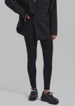 Women The Frankie Shop Cara Knit Leggings - Black Black Bottoms