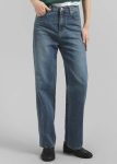 Women The Frankie Shop Rapla Straight Jeans - Medium Wash Blue Bottoms