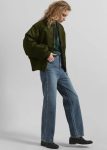 Women The Frankie Shop Rapla Straight Jeans - Medium Wash Blue Bottoms