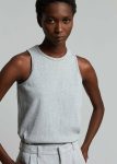 Women The Frankie Shop Tops Liko Tank - Heather Grey Grey