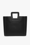 Women Totes Staud Shirley Leather Bag | Black