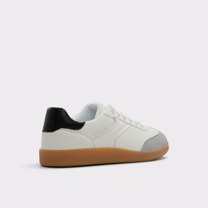 Women White/Black Aldo Sneakers Erilg White/Black Women's Low Top Sneakers