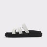 Women White Sandals Mariella White Women's Footbed Sandals Aldo