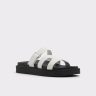 Women White Sandals Mariella White Women's Footbed Sandals Aldo